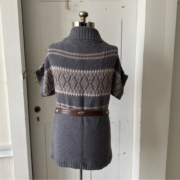 Gap Fair Isle Open Wrap Cardigan Sweater - Picture 8 of 11